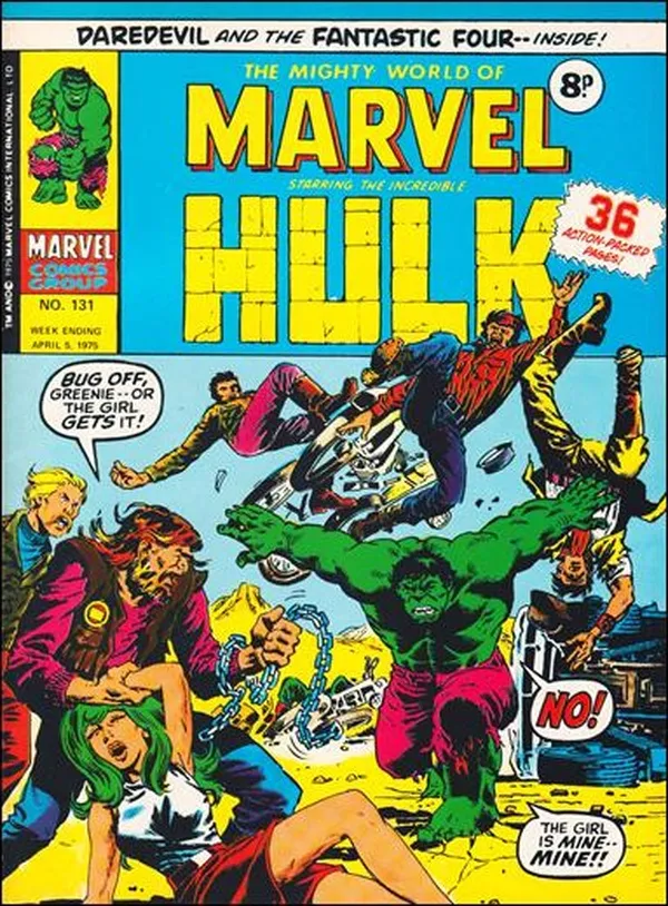 Cover of The Mighty World of Marvel #131