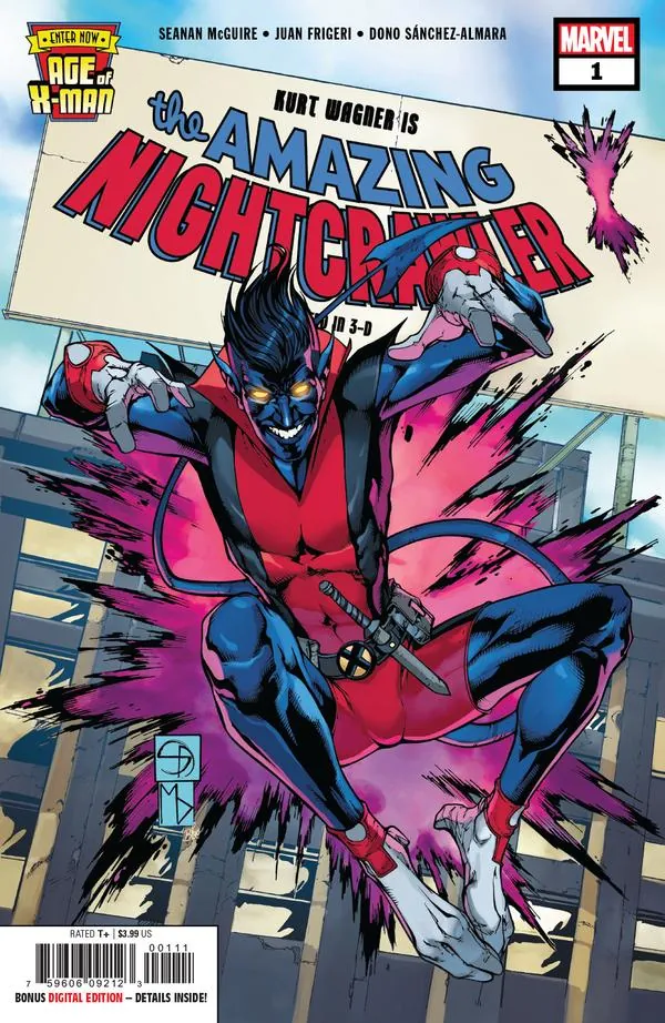 Cover of Age of X-Man: The Amazing Nightcrawler #1