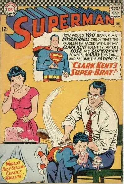 Cover of Superman #192