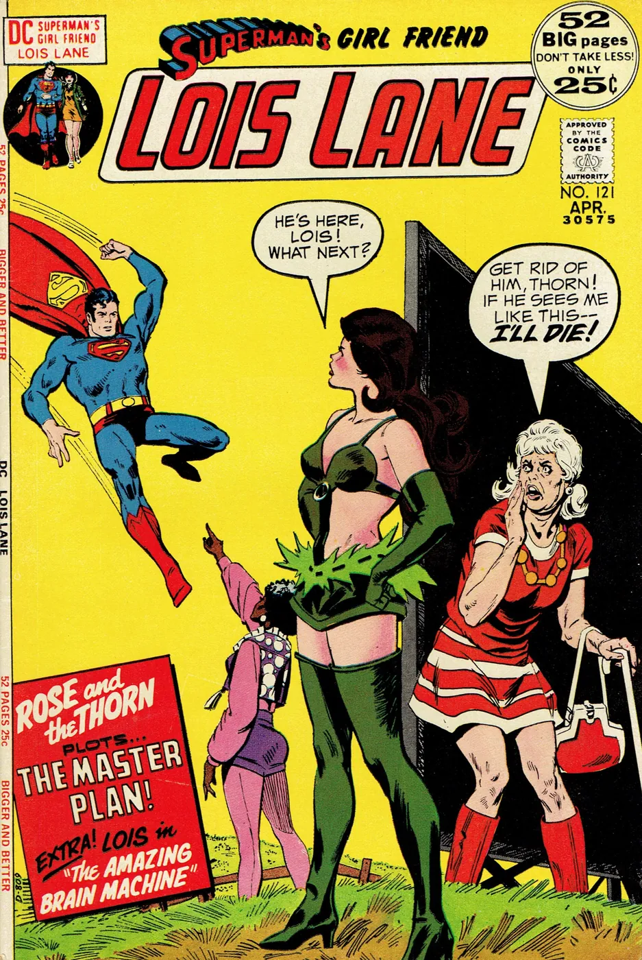 Cover of Superman's Girl Friend, Lois Lane #121