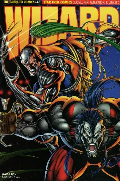 Cover of Wizard: The Comics Magazine #43