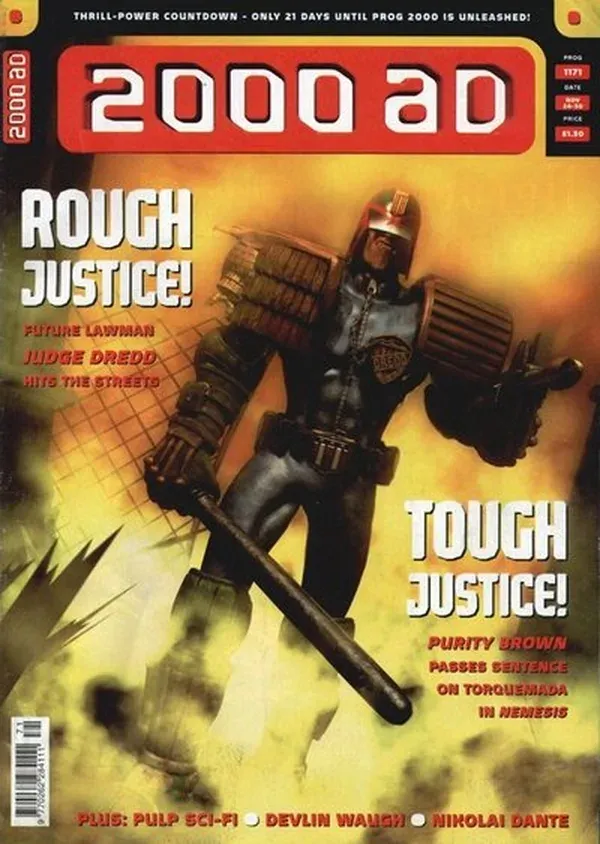Cover of 2000 AD #1171