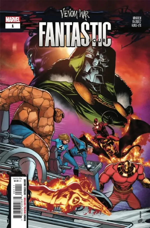 Cover of Venom War: Fantastic Four #1