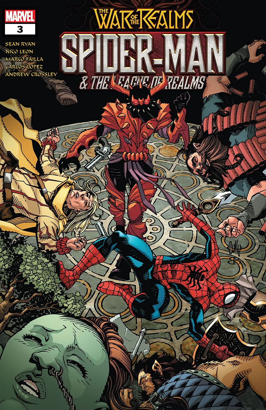 Cover of Spider-Man & the League of Realms #3
