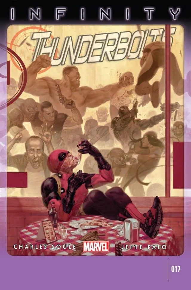 Cover of Thunderbolts #17