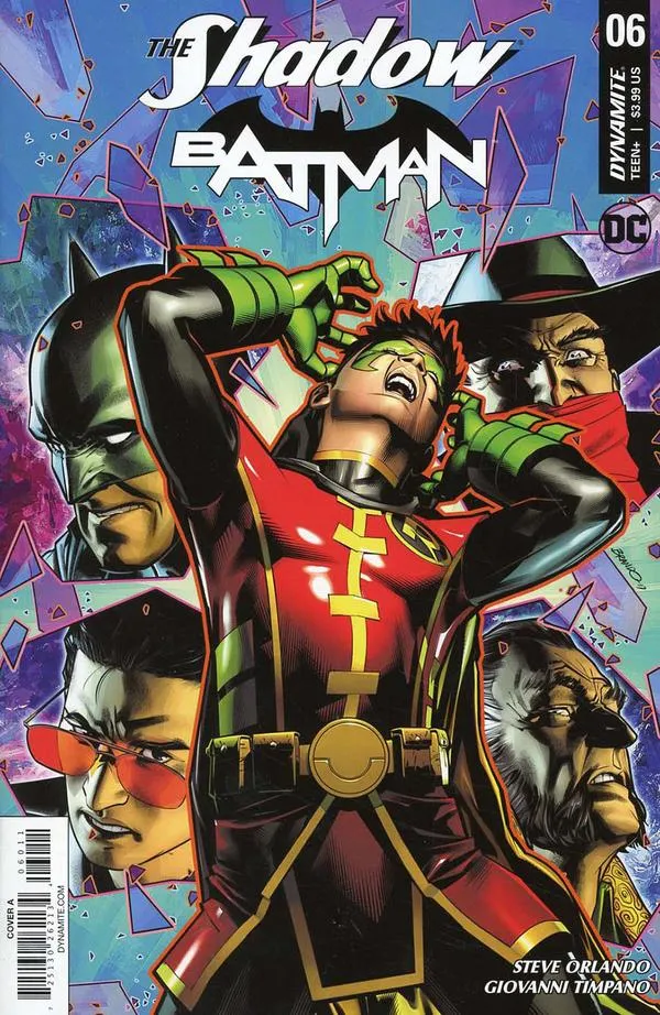 Cover of The Shadow / Batman #6