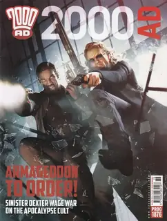 Cover of 2000 AD #1876