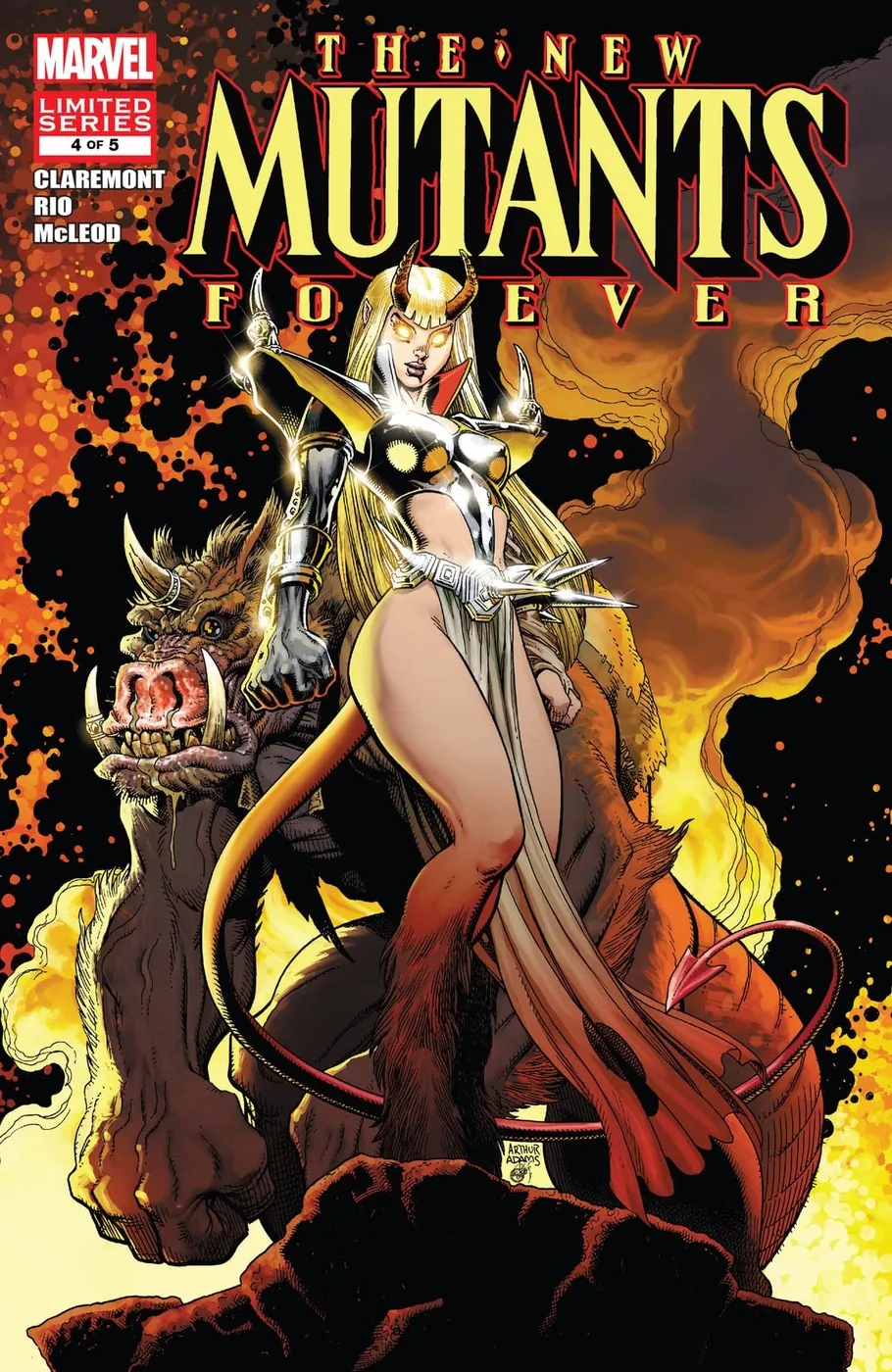 Cover of New Mutants Forever #4