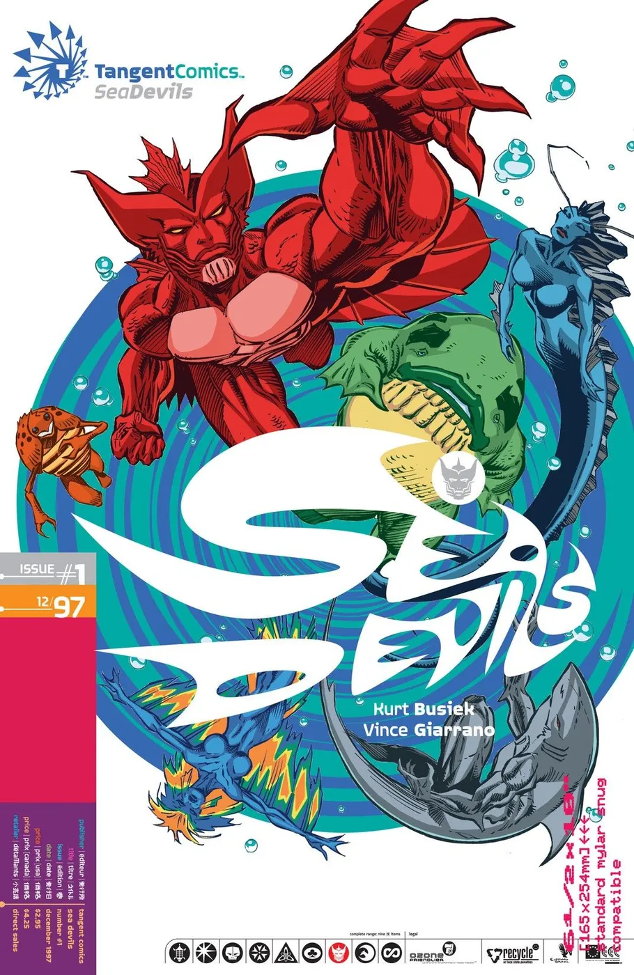 Cover of Tangent Comics / Sea Devils #1