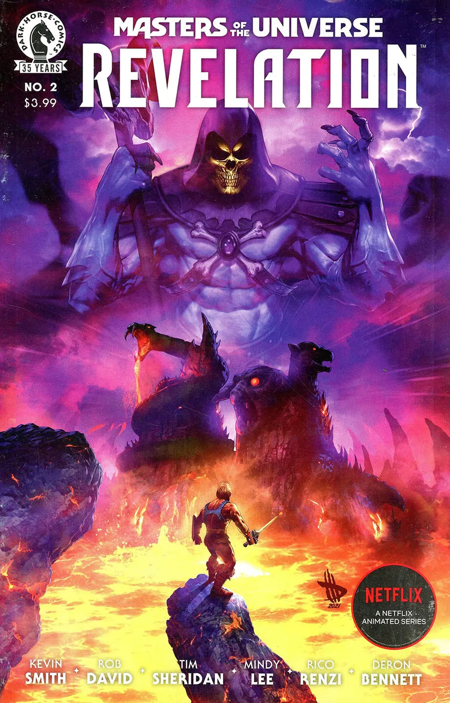 Cover of Masters of the Universe: Revelation #2