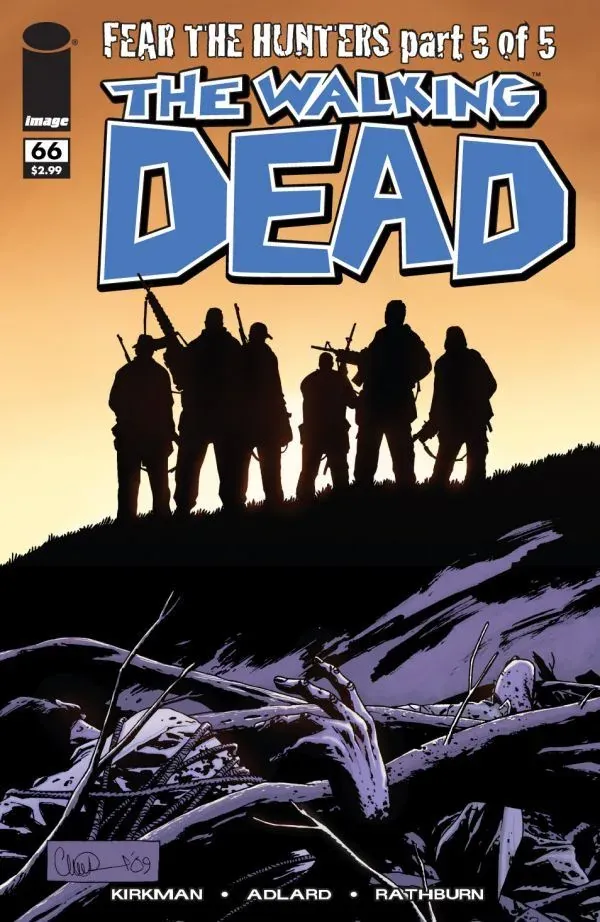 Cover of The Walking Dead #66