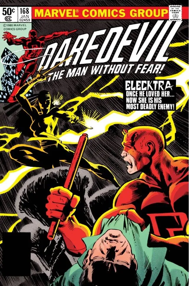 Cover of Daredevil #168
