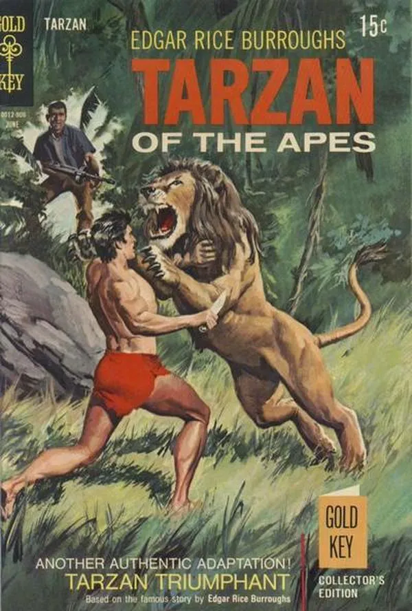 Cover of Edgar Rice Burroughs' Tarzan of the Apes #184