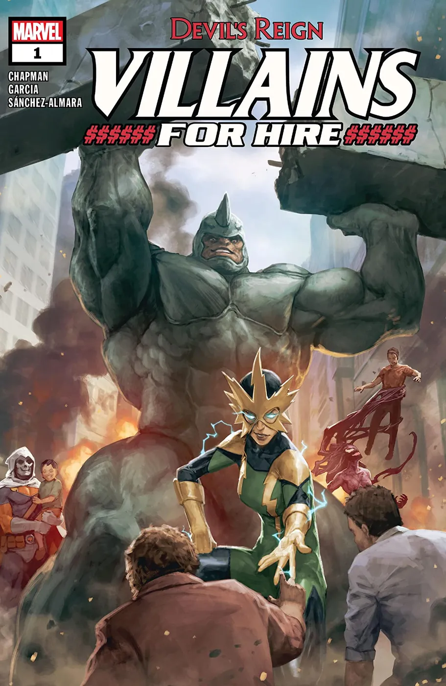 Cover of Devil's Reign: Villains for Hire #1