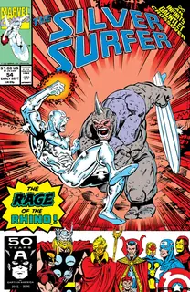 Cover of Silver Surfer #54