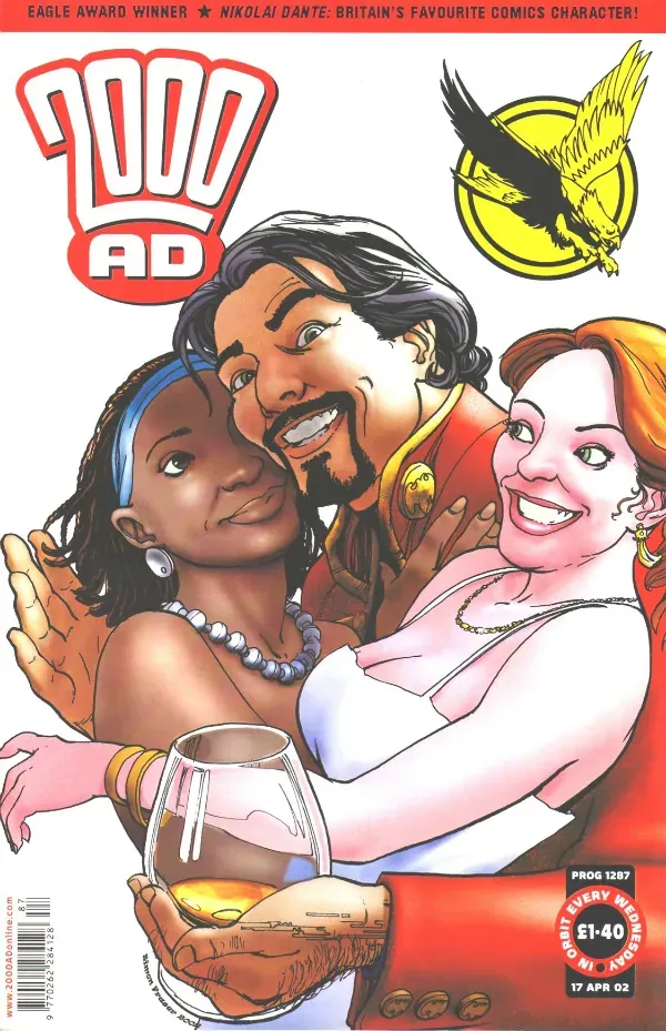 Cover of 2000 AD #1287