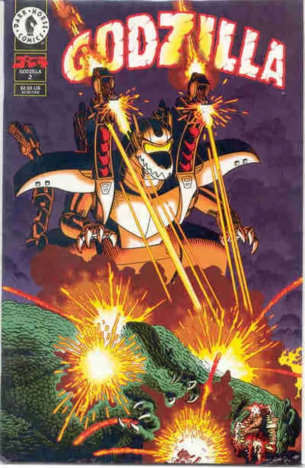 Cover of Godzilla #2