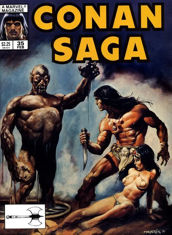 Cover of Conan Saga #35
