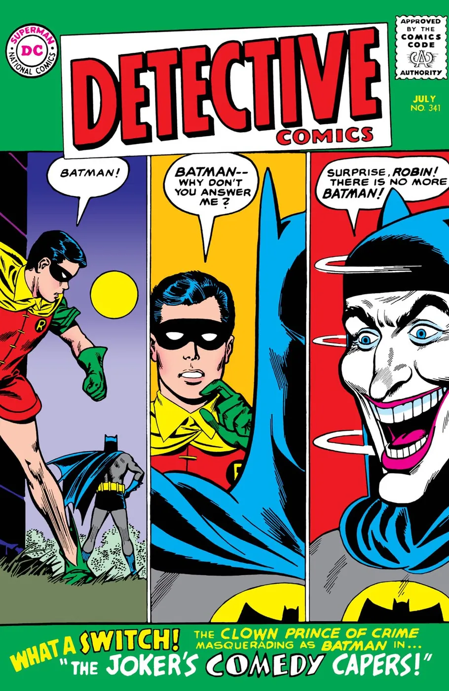 Cover of Detective Comics #341