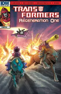 Cover of Transformers: Regeneration One #92