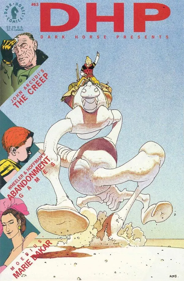 Cover of Dark Horse Presents #63