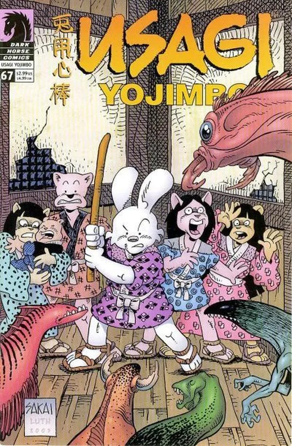 Cover of Usagi Yojimbo #67