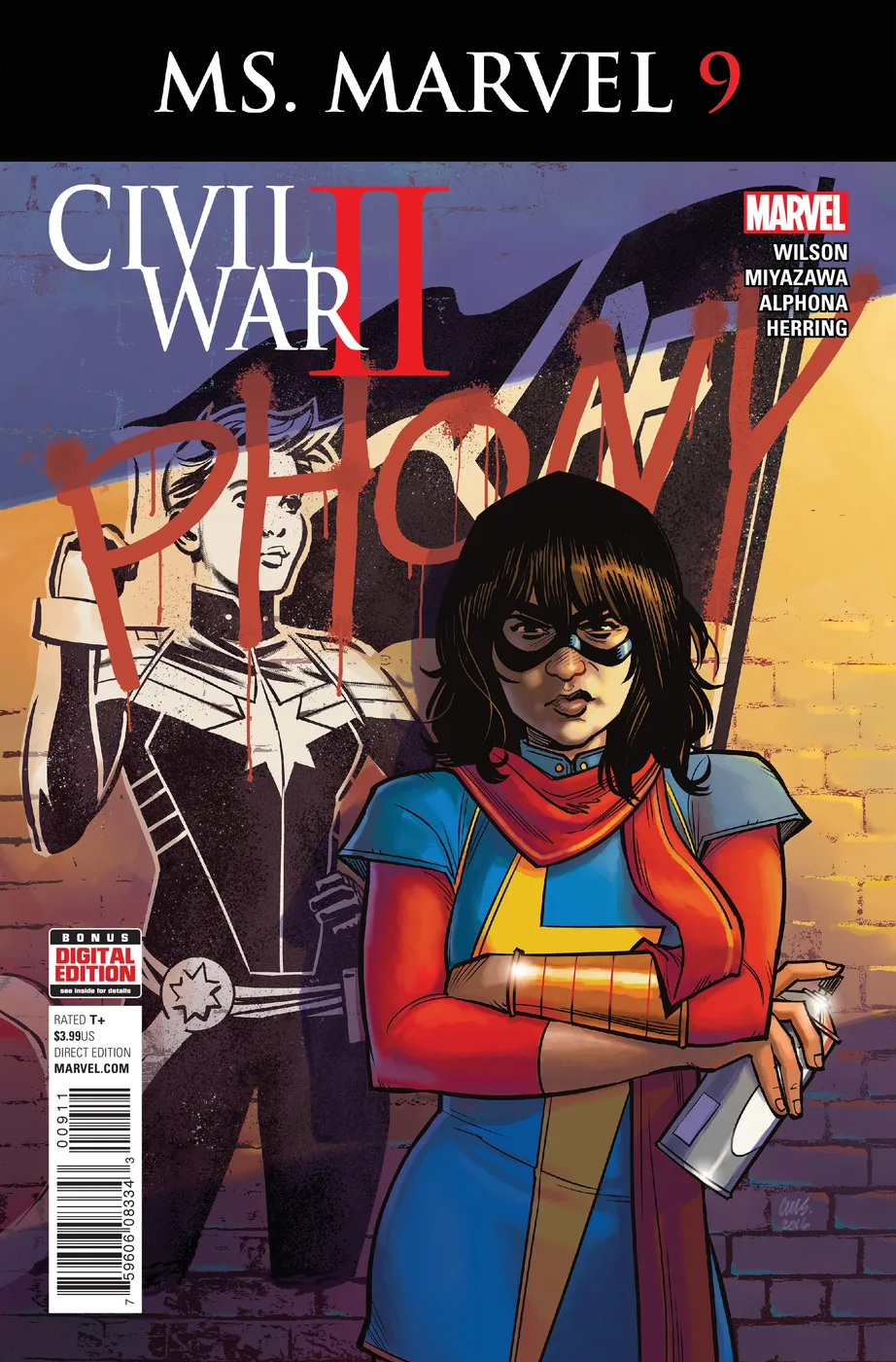 Cover of Ms. Marvel #9