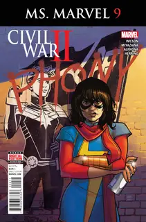 Cover of Ms. Marvel #9