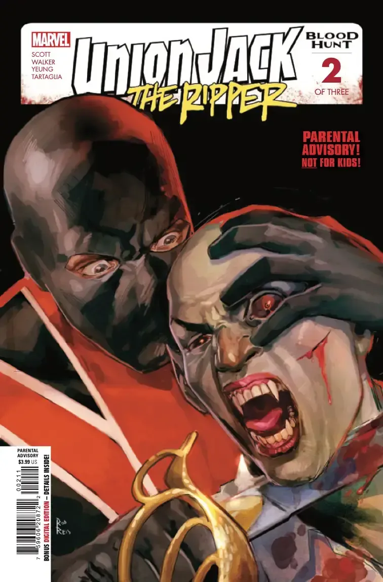 Cover of Union Jack the Ripper: Blood Hunt #2