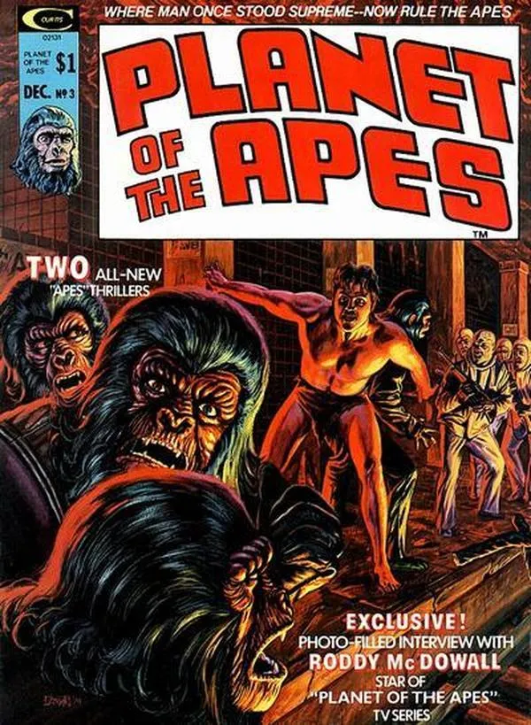 Cover of Planet of the Apes #3