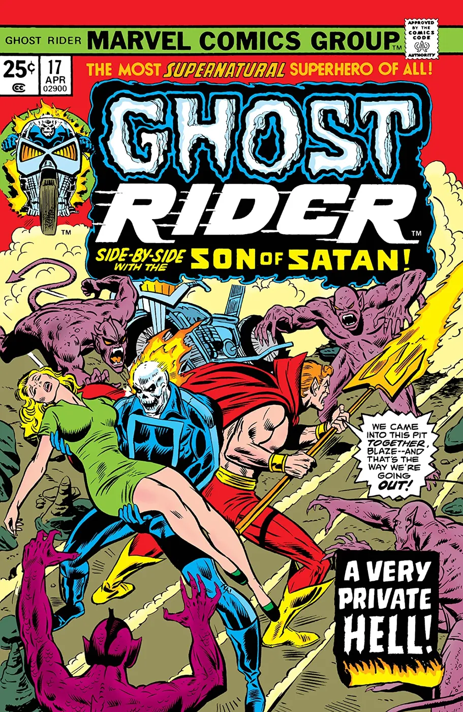 Cover of Ghost Rider #17