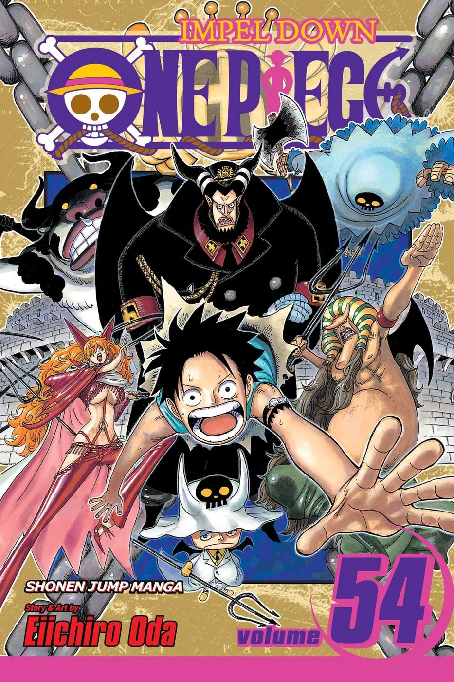 Cover of One Piece #54
