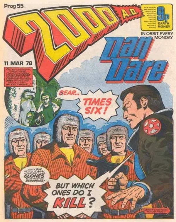 Cover of 2000 AD #55