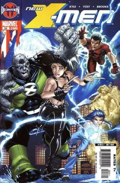 Cover of New X-Men #23