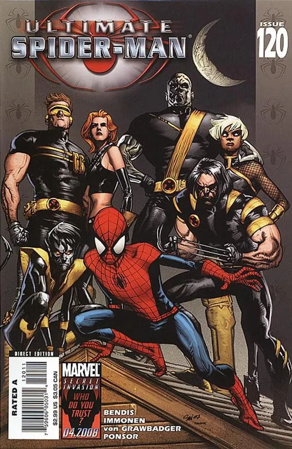 Cover of Ultimate Spider-Man #120