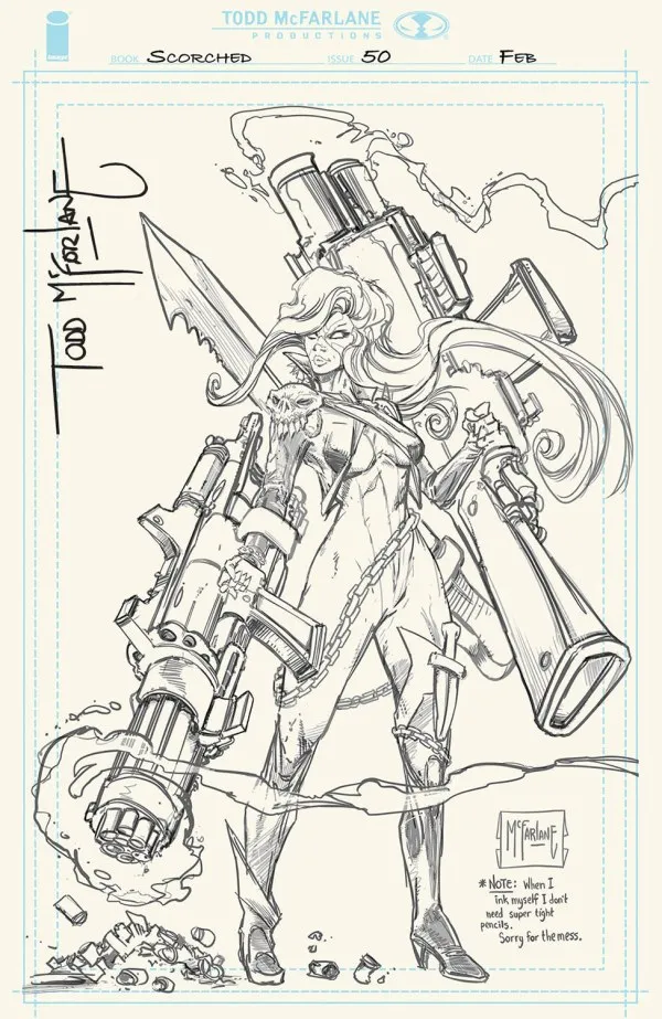 Cover of The Scorched #50