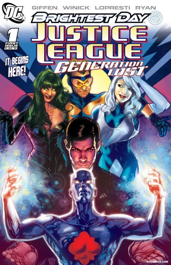Cover of Justice League: Generation Lost #1