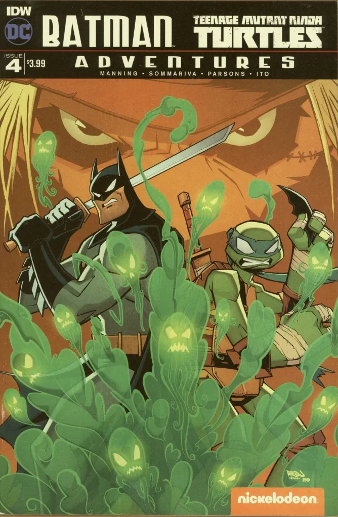 Cover of Batman / Teenage Mutant Ninja Turtles Adventures #4