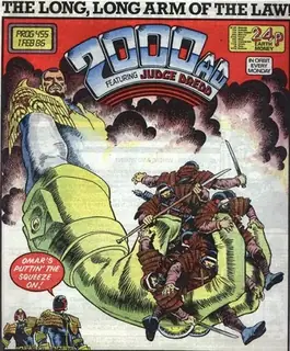 Cover of 2000 AD #455