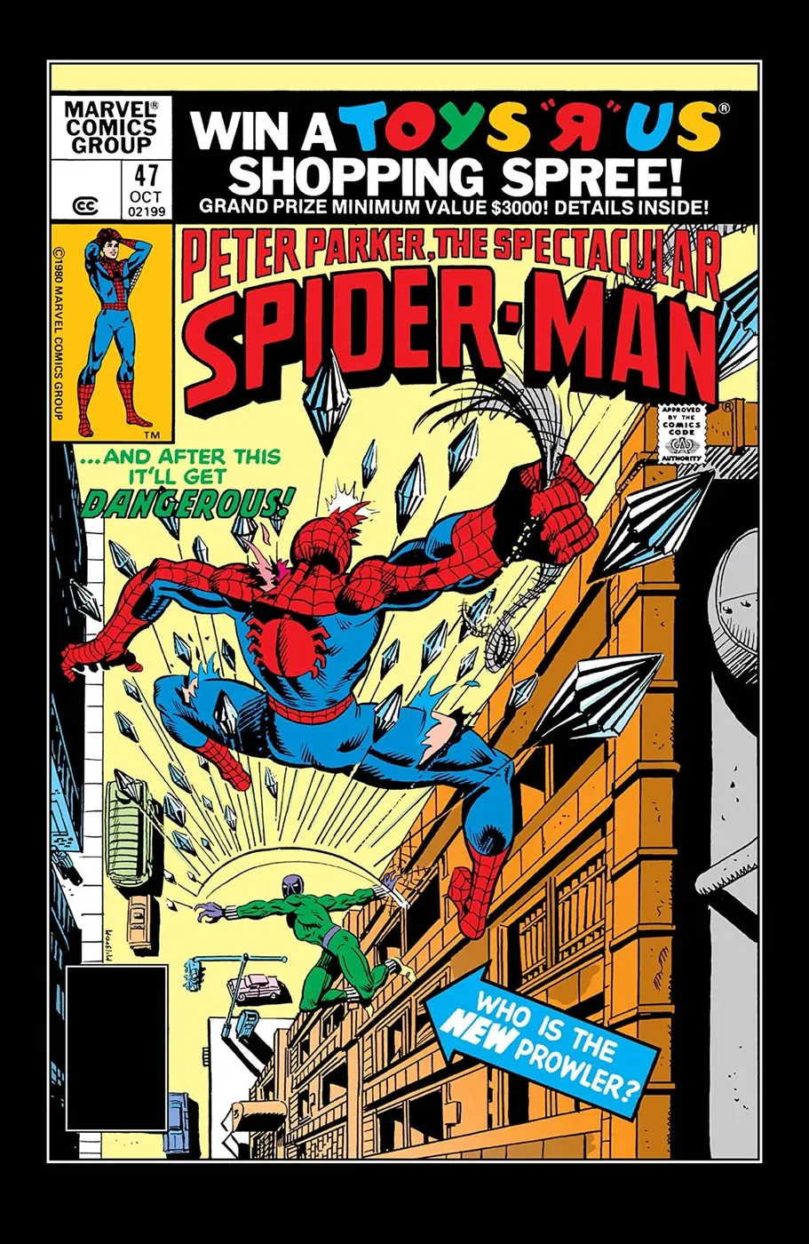 Cover of The Spectacular Spider-Man #47