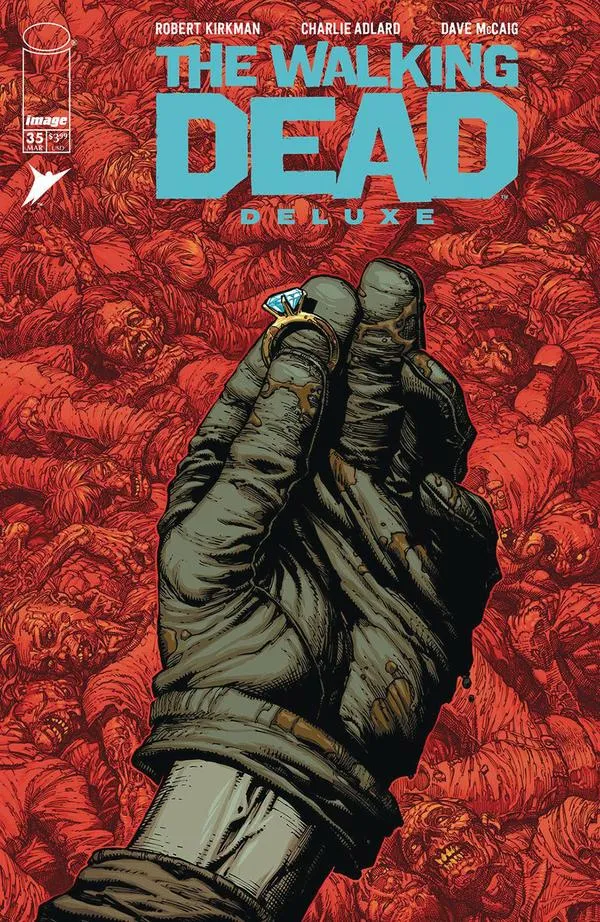Cover of The Walking Dead Deluxe #35