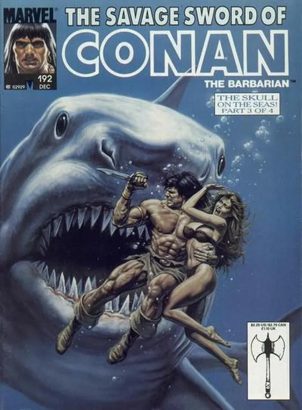 Cover of The Savage Sword of Conan #192