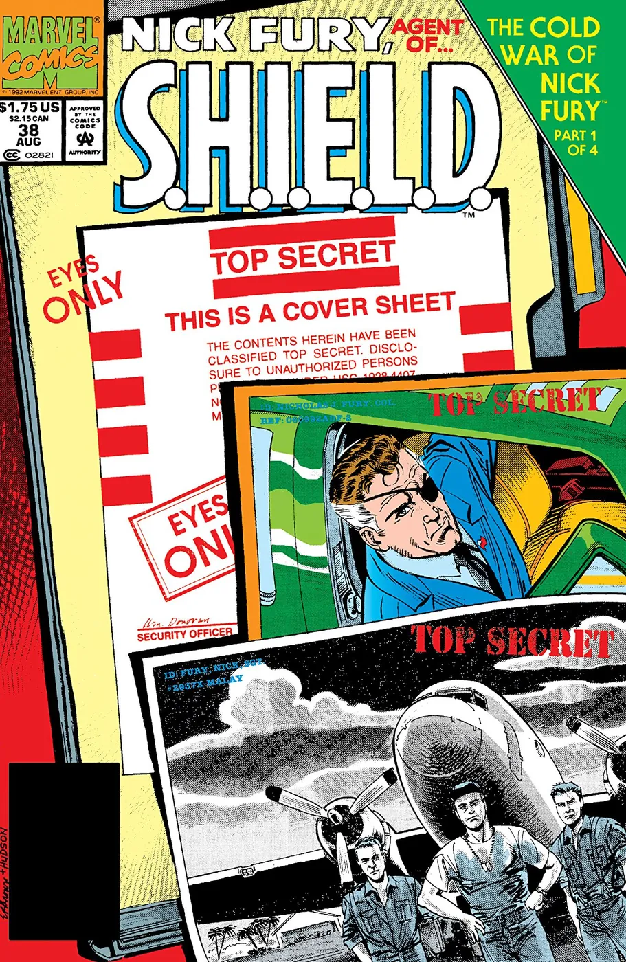 Cover of Nick Fury, Agent of S.H.I.E.L.D. #38