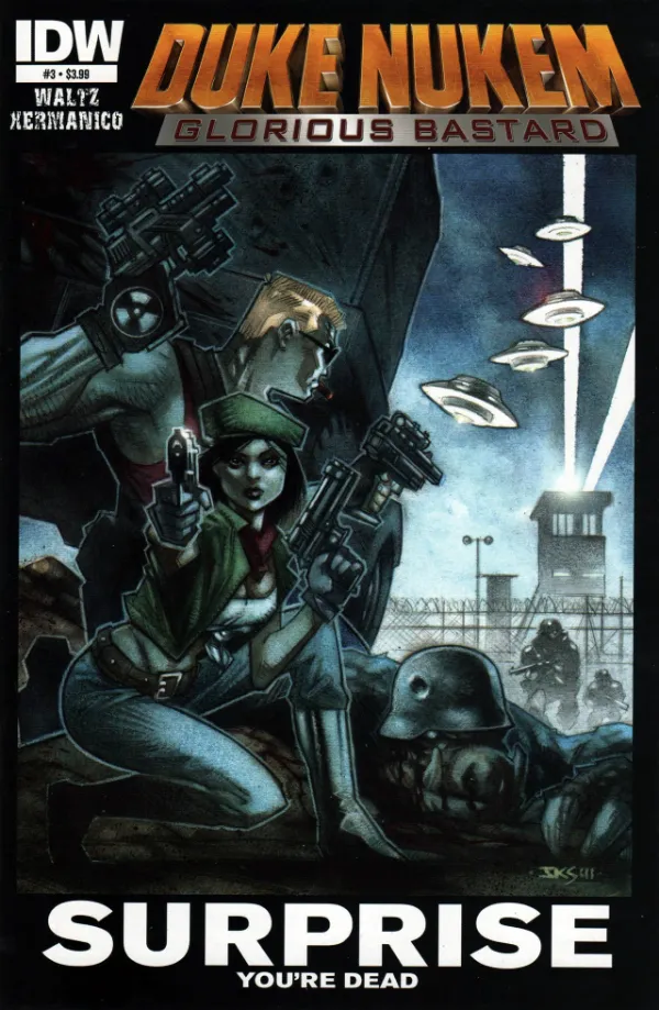 Cover of Duke Nukem: Glorious Bastard #3