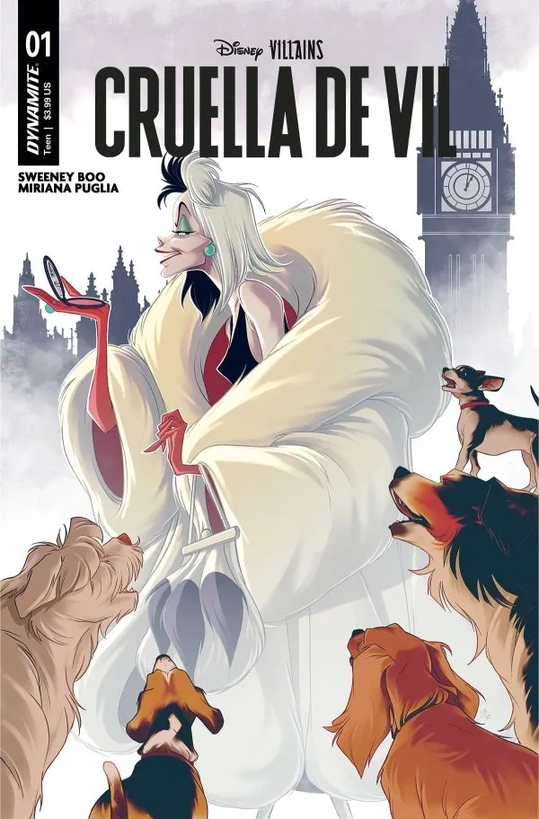 Cover of Disney Villains: Cruella de Vil #1