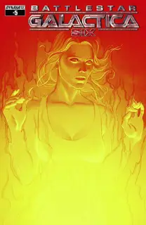 Cover of (New) Battlestar Galactica: Six #5