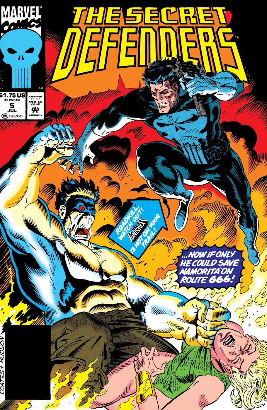 Cover of The Secret Defenders #5