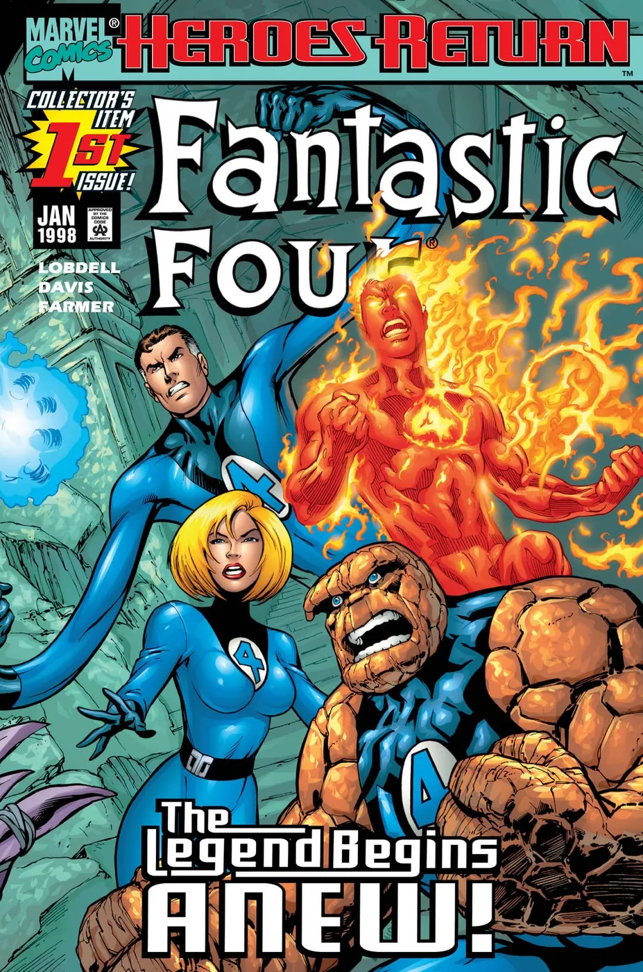 Cover of Fantastic Four #1