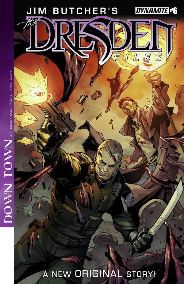 Cover of Jim Butcher's The Dresden Files: Down Town #6