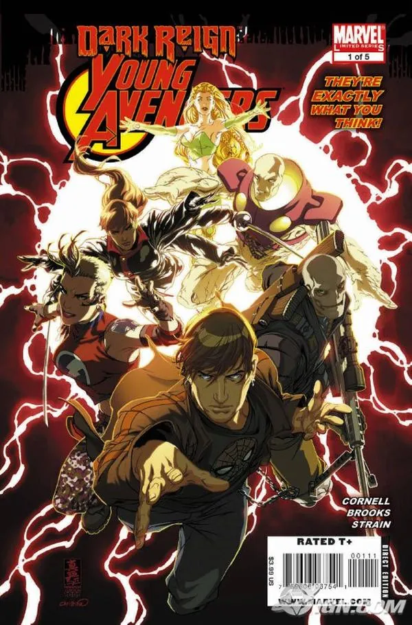 Cover of Dark Reign: Young Avengers #1